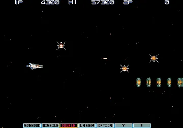 Gradius III (Japan) screen shot game playing